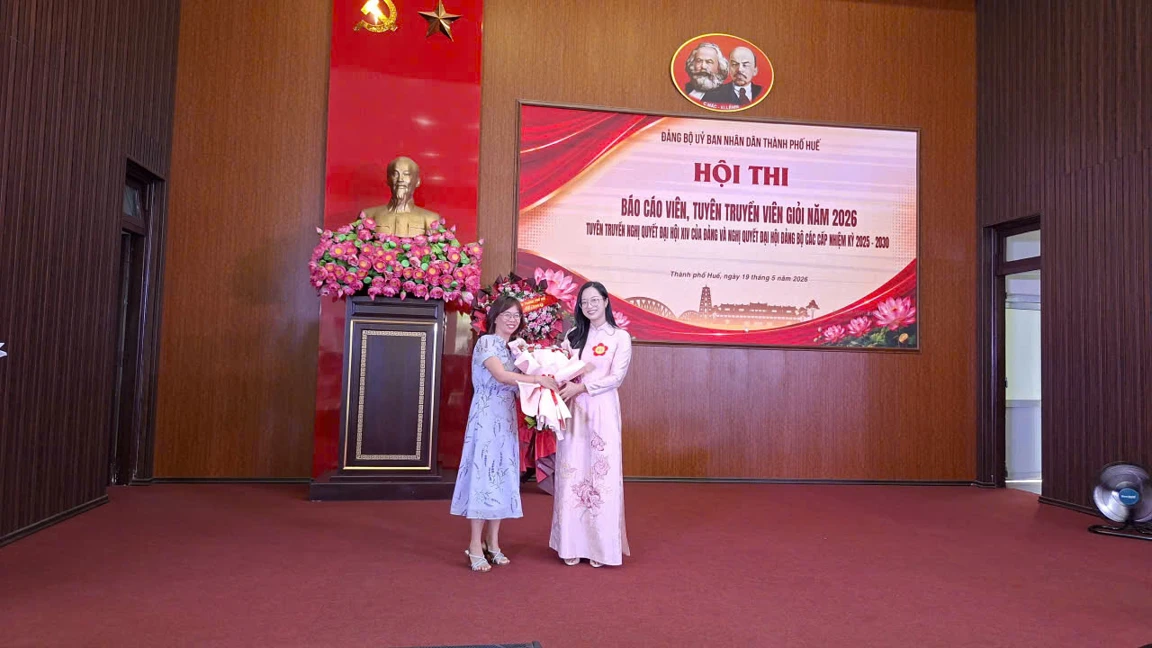 Đảng bộ Sở Tư pháp tham gia Hội thi Báo cáo viên, Tuyên truyền viên giỏi năm 2026 – xuất sắc đạt giải Nhì chung cuộc