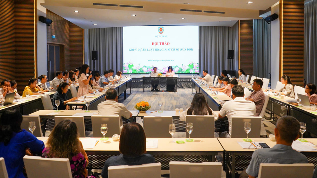 Dự án Luật Hòa giải ở cơ sở (sửa đổi): Nâng tầm pháp lý và vị thế cho công tác Hòa giải ở cơ sở tại địa phương