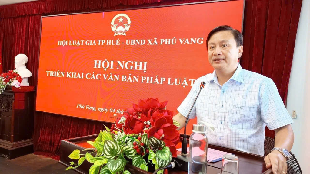 Hội nghị triển khai các văn bản pháp luật mới