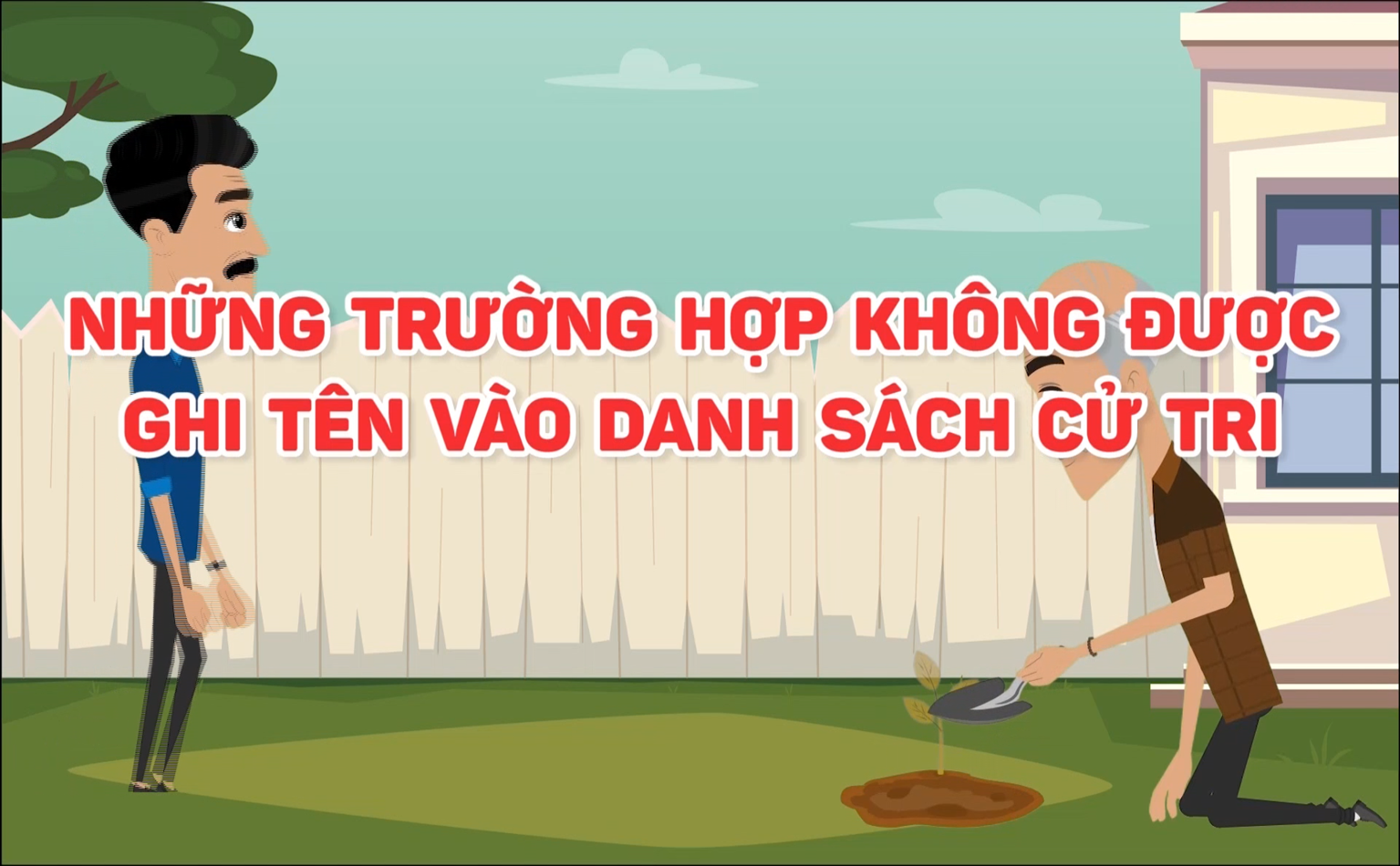 Những trường hợp sau đây không được ghi tên vào danh sách cử tri