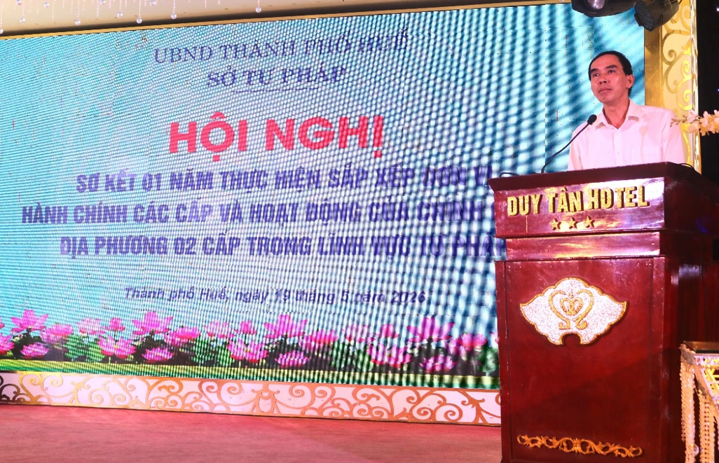 SƠ KẾT 01 NĂM VẬN HÀNH MÔ HÌNH CHÍNH QUYỀN 02 CẤP TRONG LĨNH VỰC TƯ PHÁP – NHÌN NHẬN THỰC TRẠNG VÀ GIẢI PHÁP THÁO GỠ