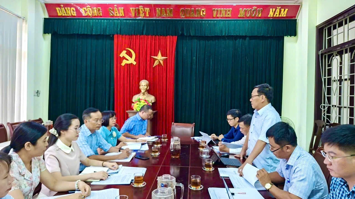Ủy ban Kiểm tra Thành ủy làm việc với Đảng ủy Sở Tư pháp về thực hiện cải cách hành chính và cắt giảm thời gian giải quyết thủ tục hành chính